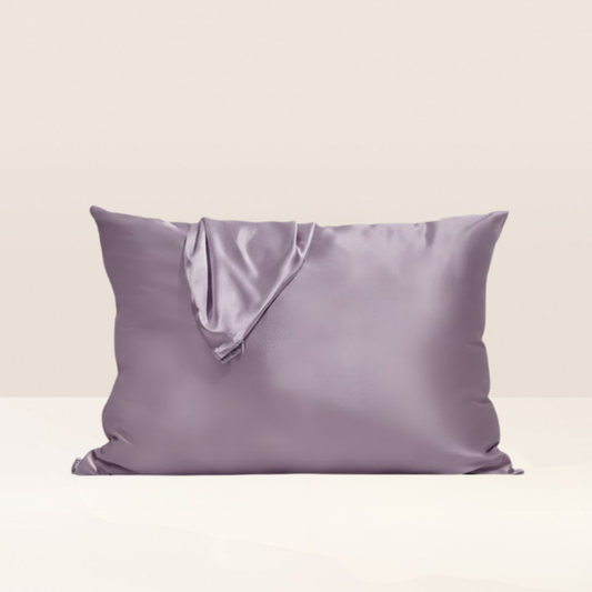 Lilac Satin Beauty Pillowcase