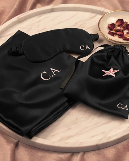 Ophelia Edition Beauty Sleep Set | Saten Uyku & Güzellik Set