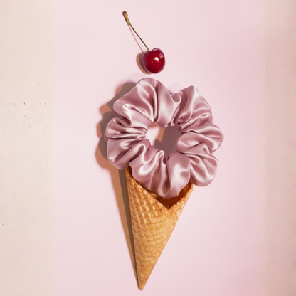 Fiona Satin Scrunchie Duo