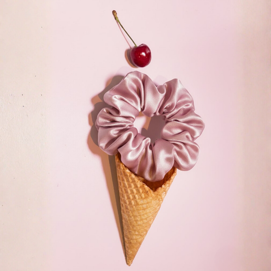 Fiona Satin Scrunchie Duo