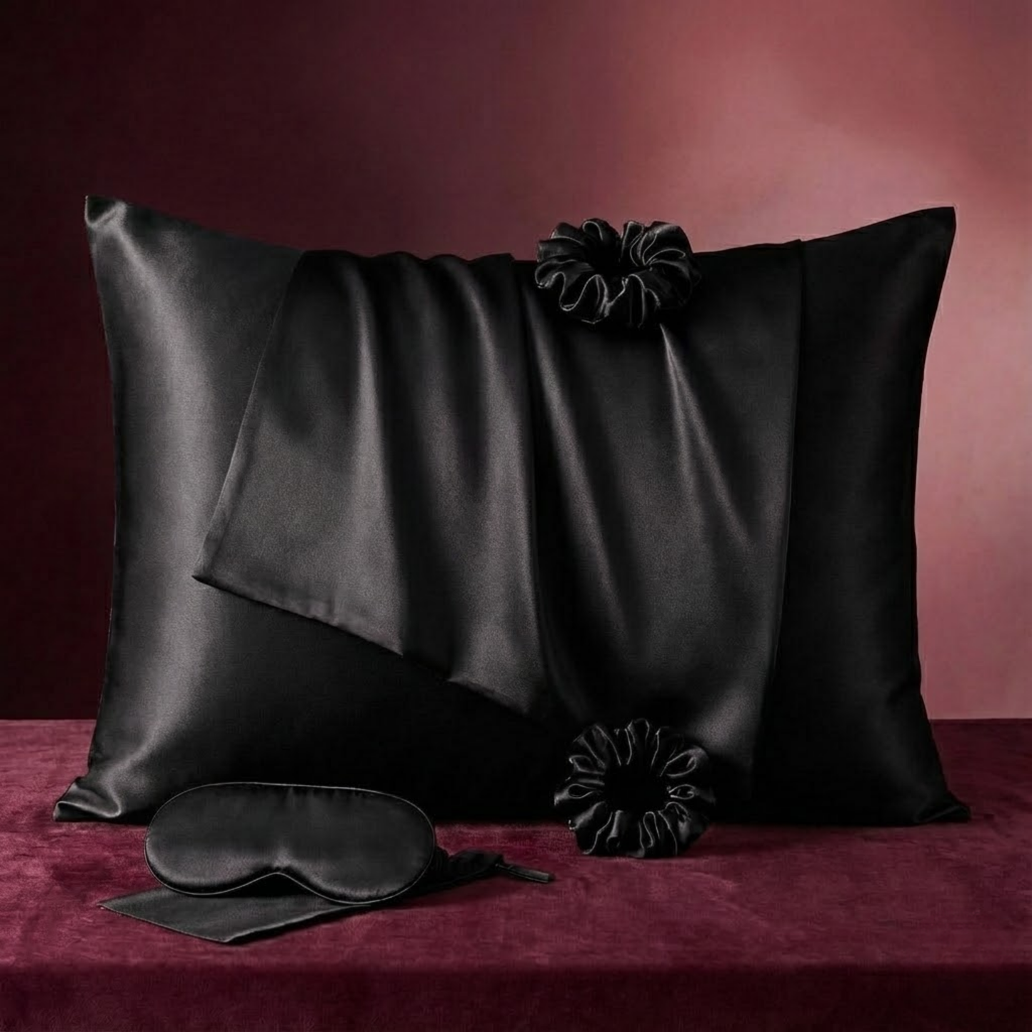 Ophelia Edition Beauty Sleep Set | Saten Uyku & Güzellik Set