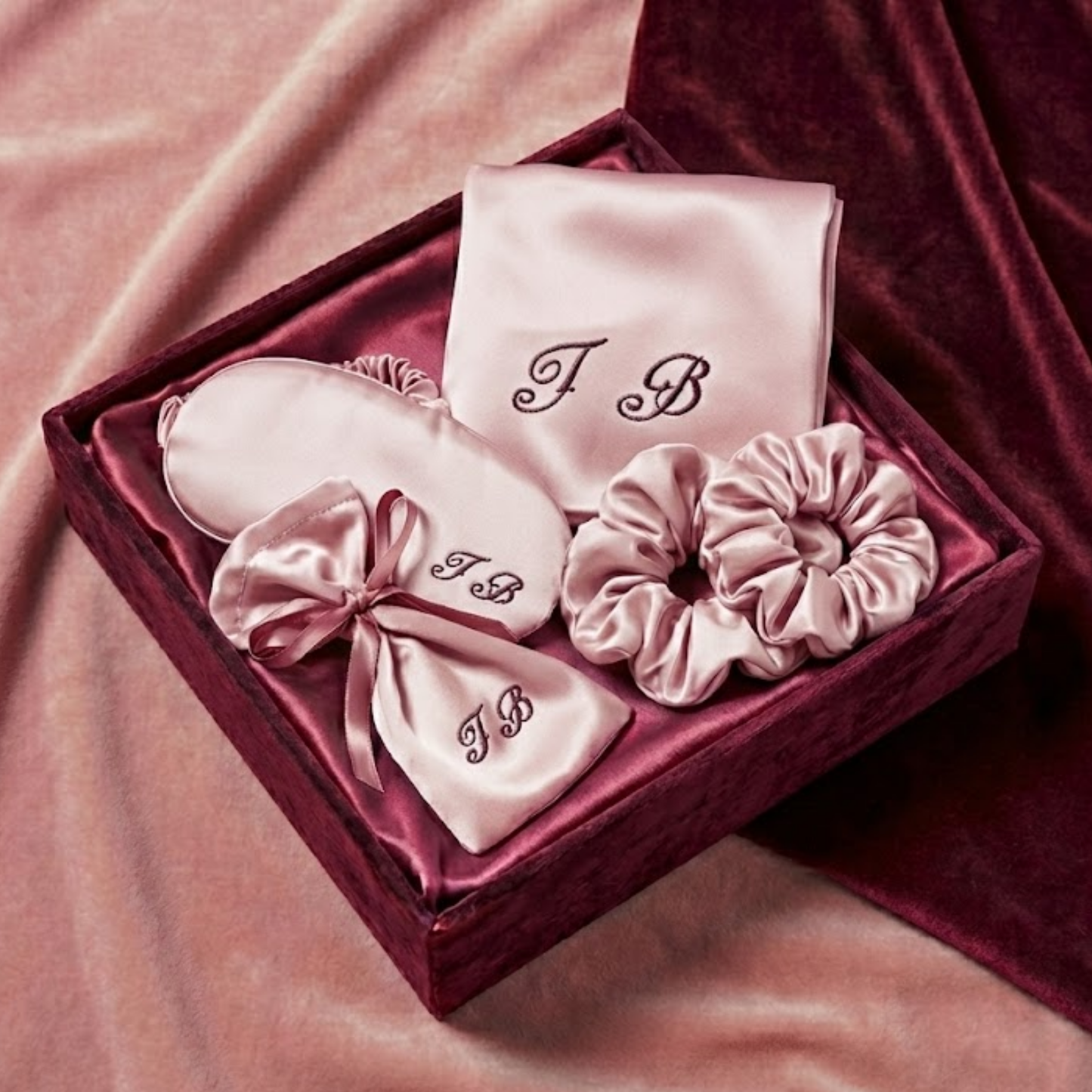 Fiona Edition Beauty Sleep Set | Saten Uyku & Güzellik Set