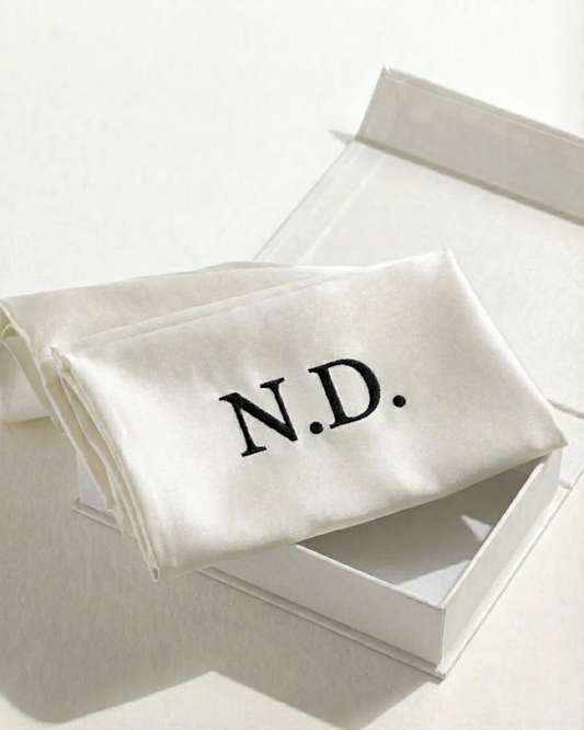 Victoria Satin Beauty Pillowcase– Kişiselleştirilebilir Saten Yastık Kılıfı