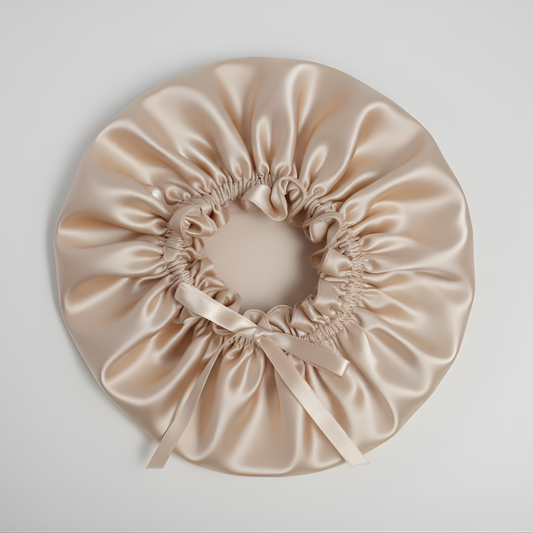 Charlotte Saç & Cilt Koruyucu Premium Saten Uyku Bonesi